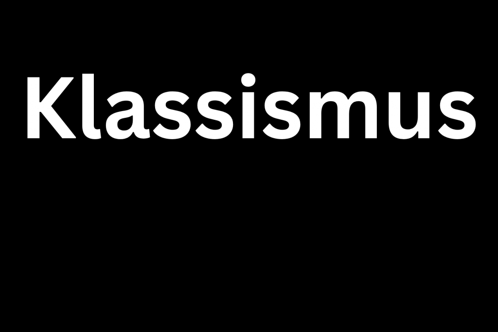 Projektpräsentation: Was ist Klassismus?